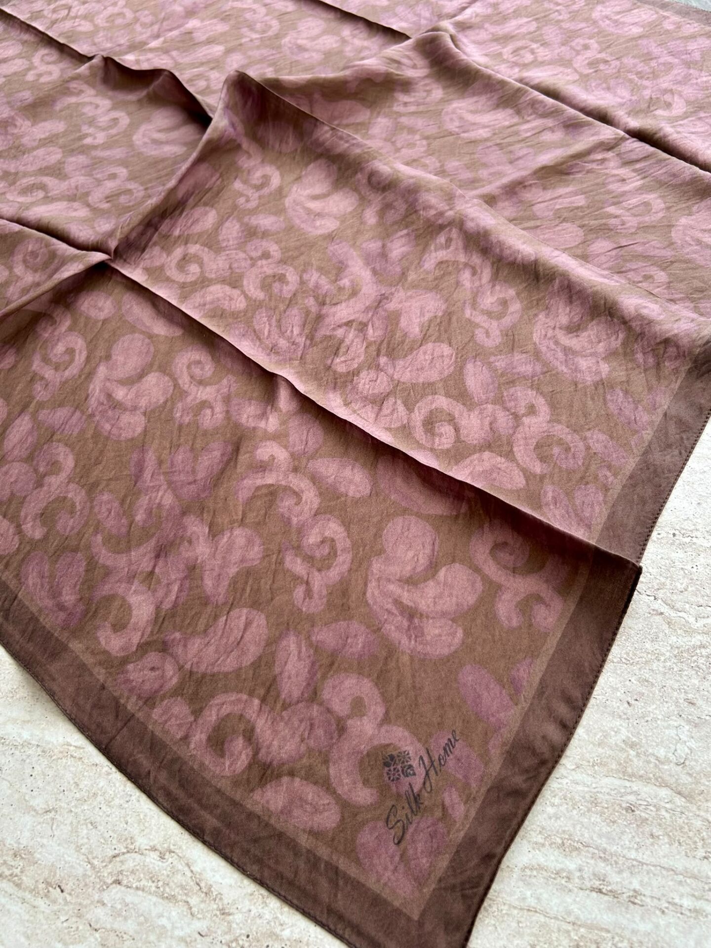 Silk Home Velora Eşarp Kahve