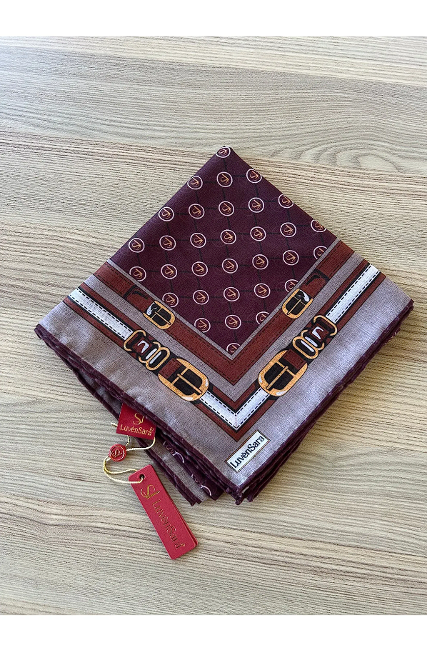 LuvenSara Cooper Soft Eşarp 09