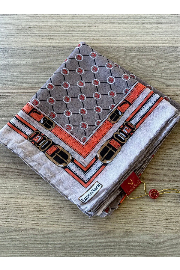 LuvenSara Cooper Soft Eşarp 12