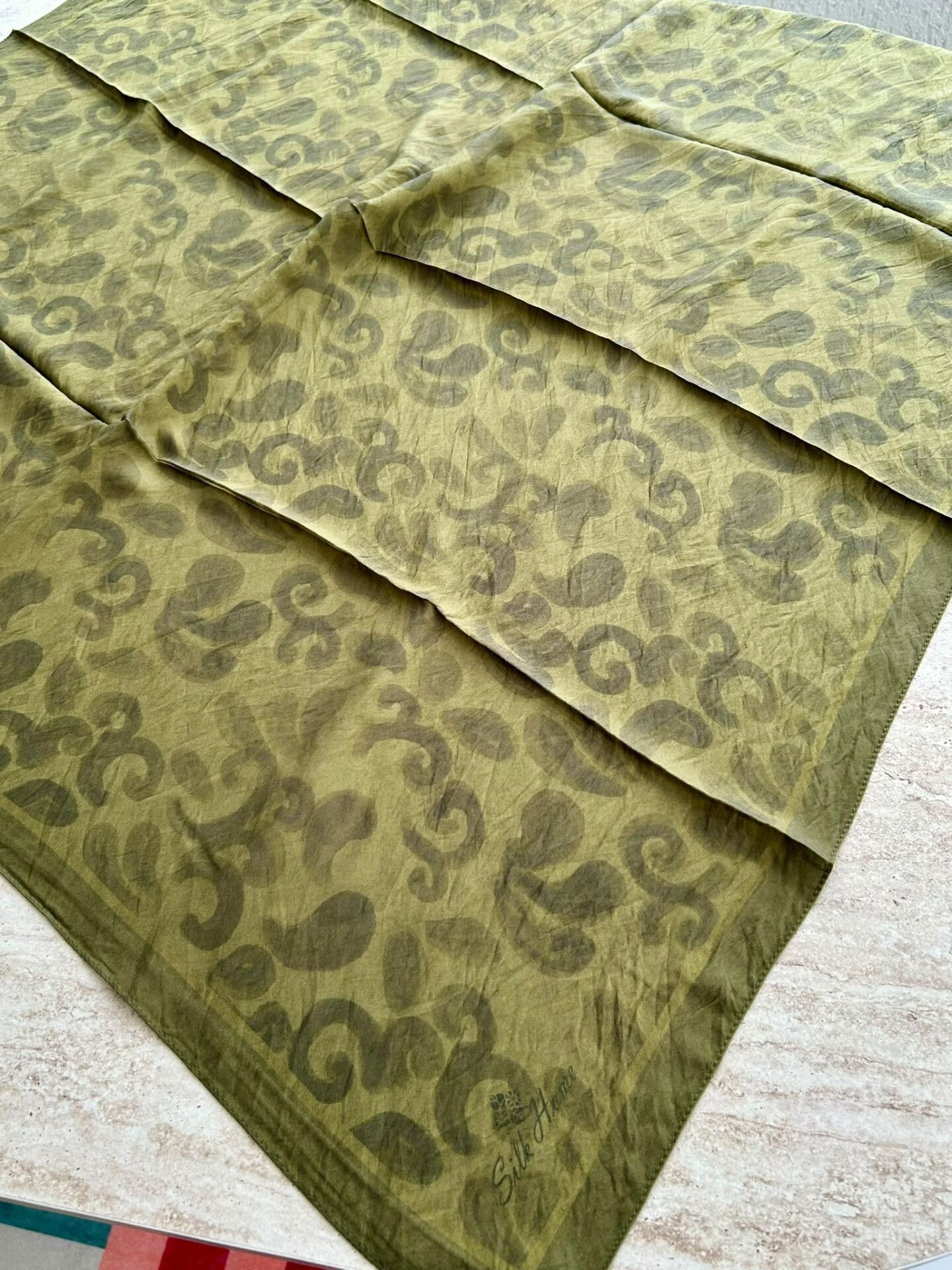 Silk Home Velora Eşarp Yeşil