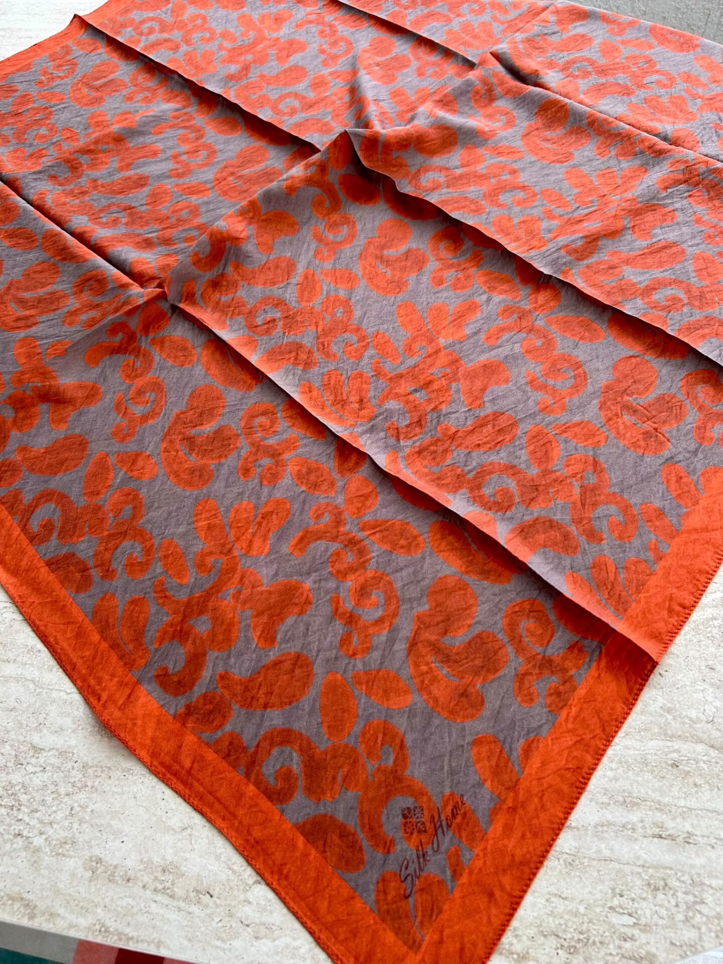 Silk Home Velora Eşarp Kiremit