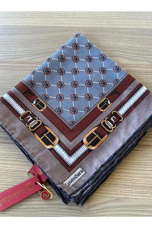 LuvenSara Cooper Soft Eşarp 14