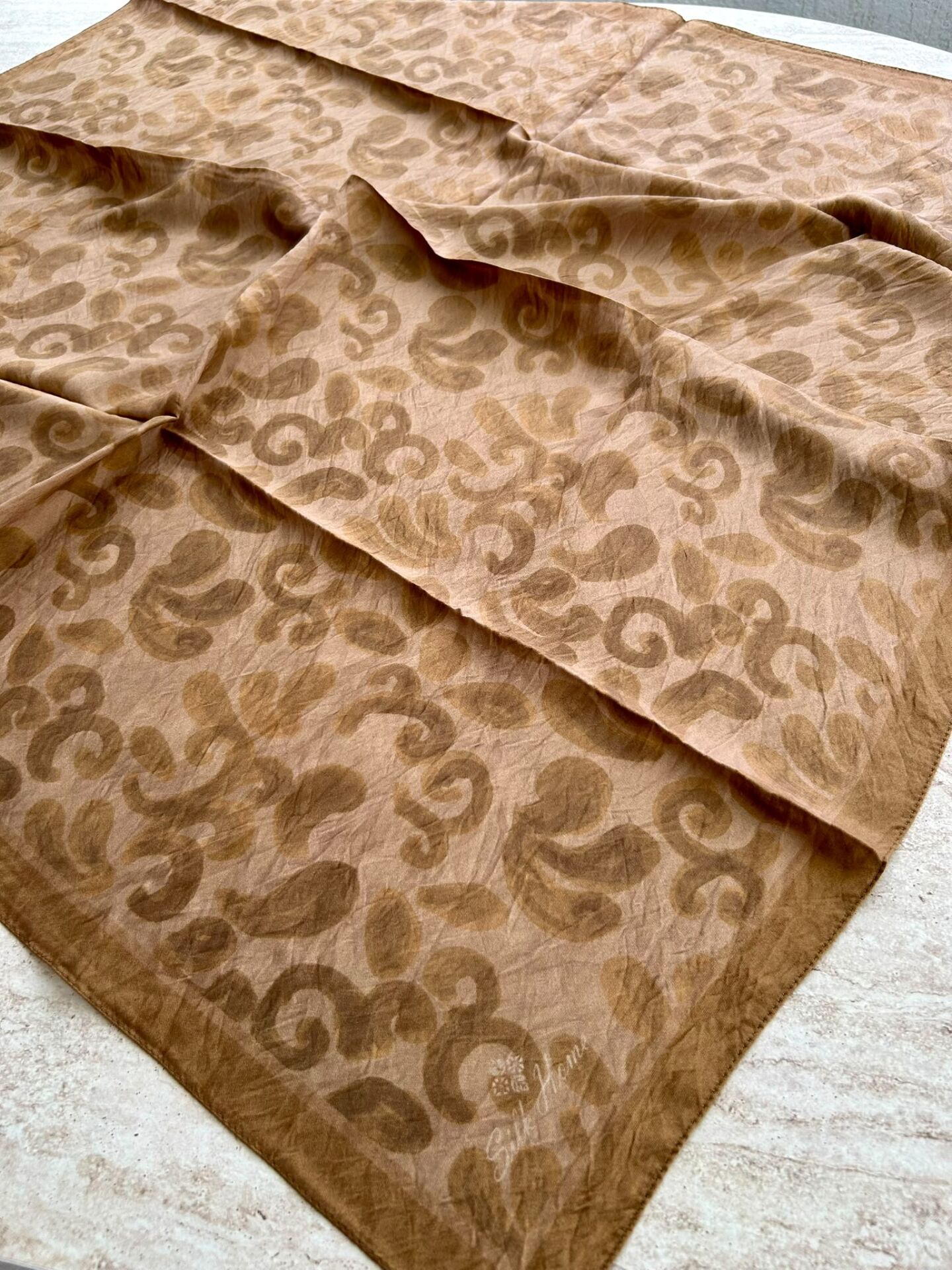 Silk Home Velora Eşarp Hardal