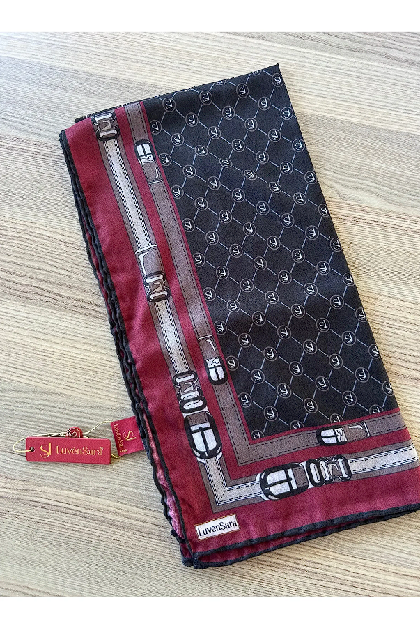 LuvenSara Cooper Soft Eşarp 16