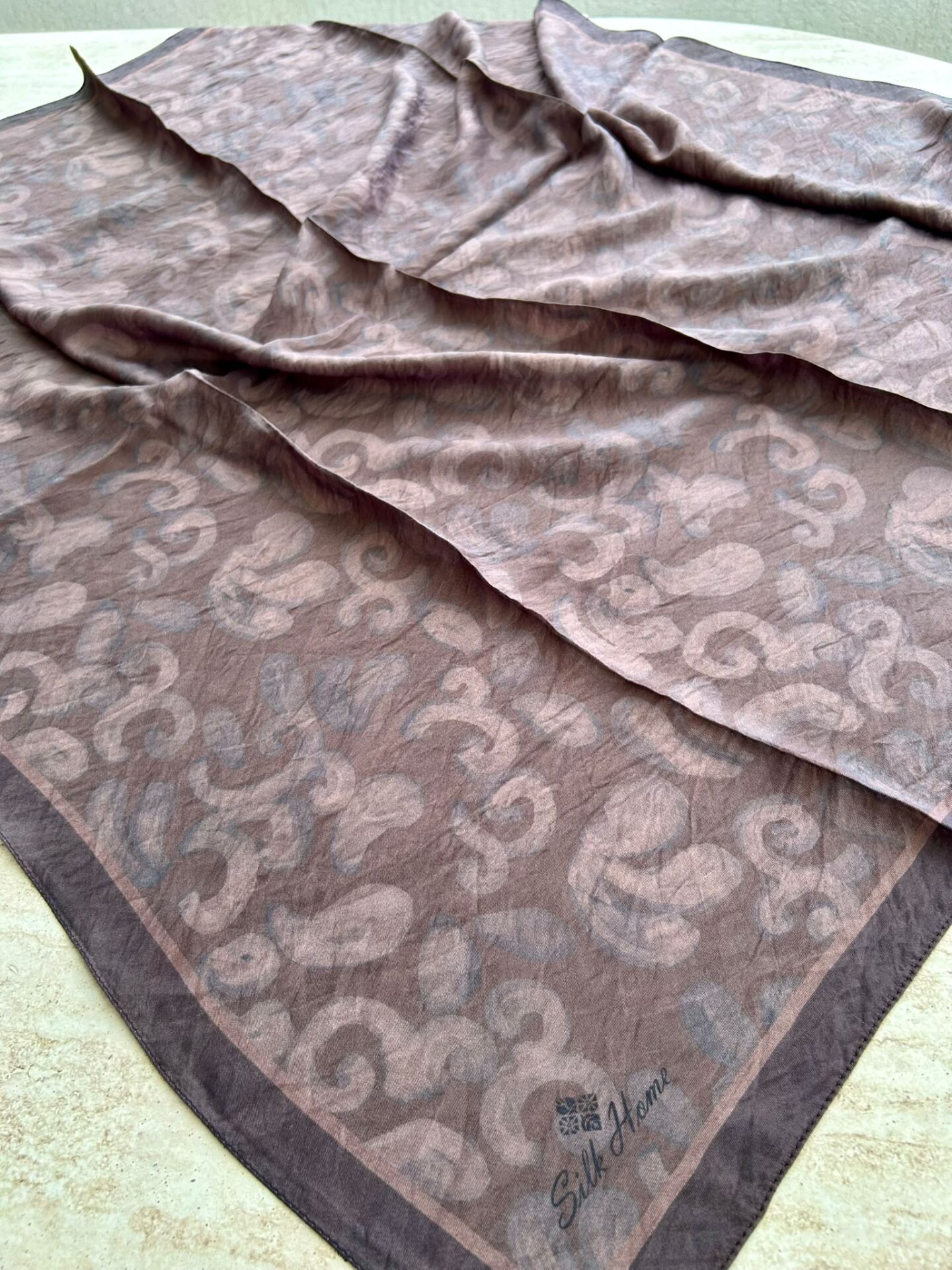 Silk Home Velora Eşarp Gül Kurusu