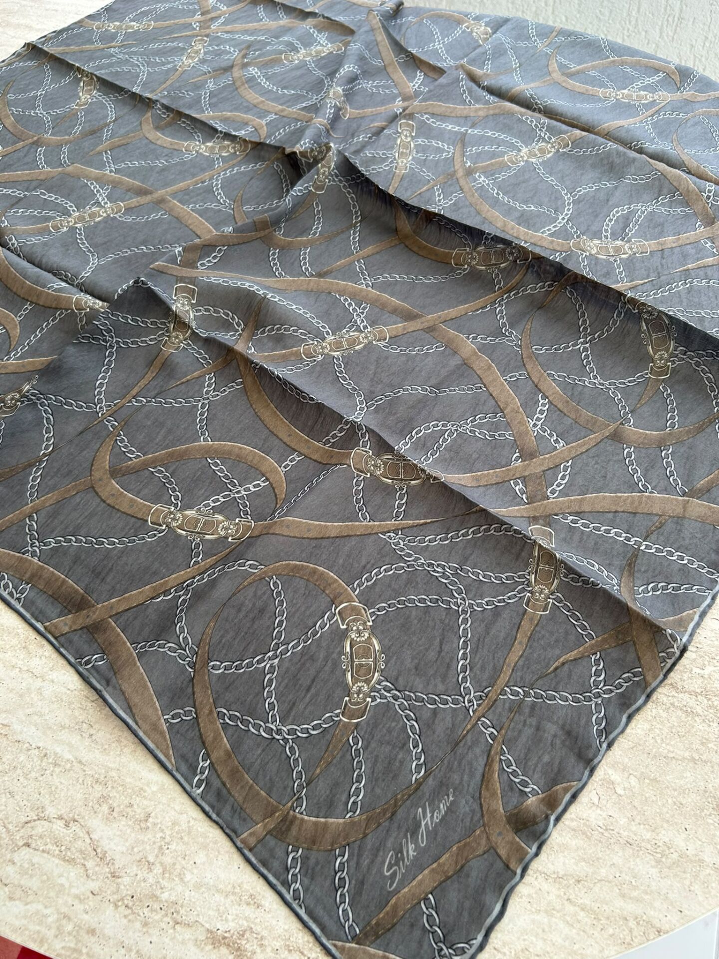 Silk Home Monare Tencel Zincir Desen Eşarp 171014-08