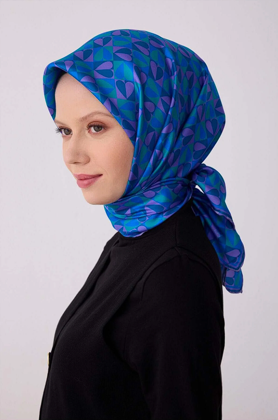 Belli 2026 Yaz Tivil İpek Eşarp 4322-52