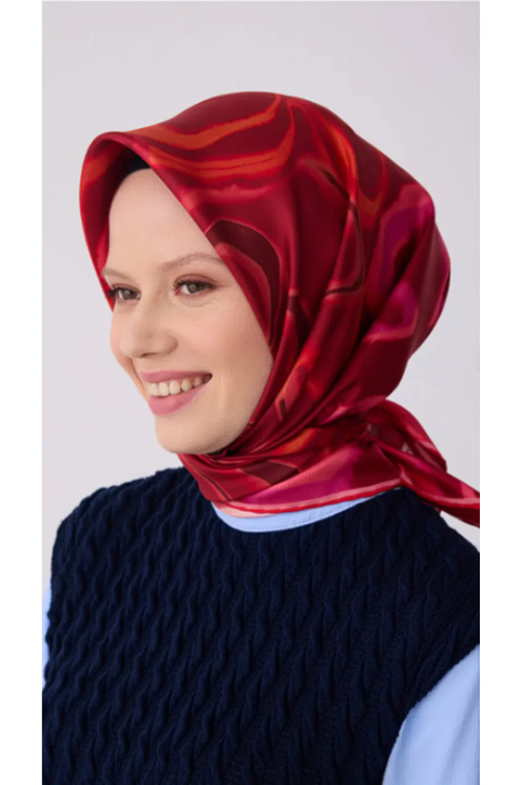 Belli 2026 Yaz Tivil İpek Eşarp 4301-33