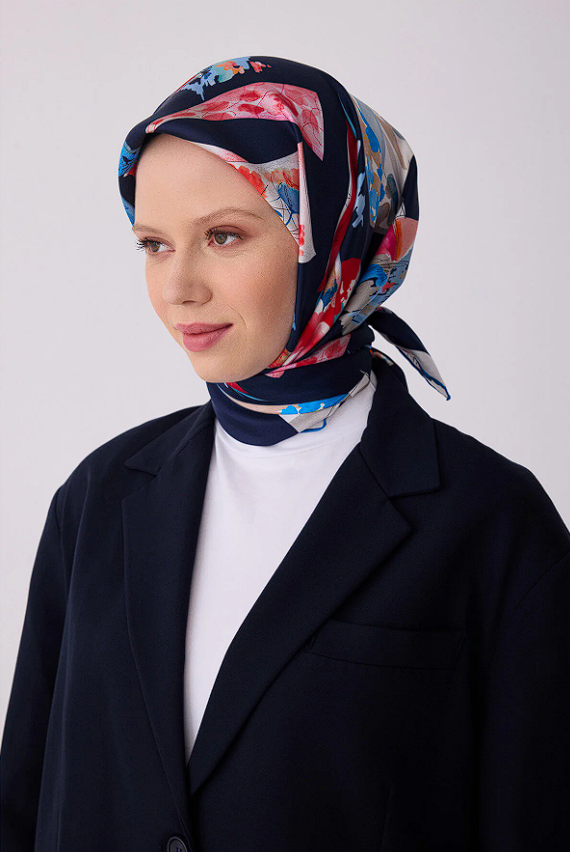 Belli 2026 Yaz Tivil İpek Eşarp 4316-02