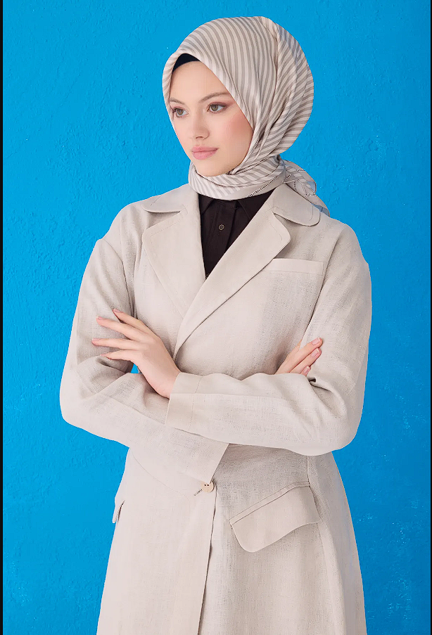 Belli Twill İpek Eşarp 4115-02