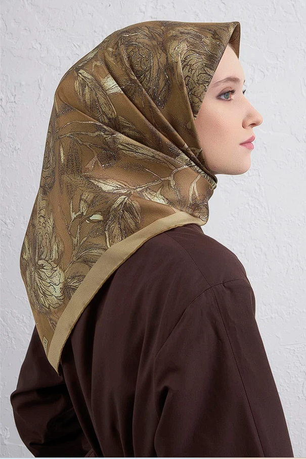 Armine Saf İpek Twill Eşarp 9409-06