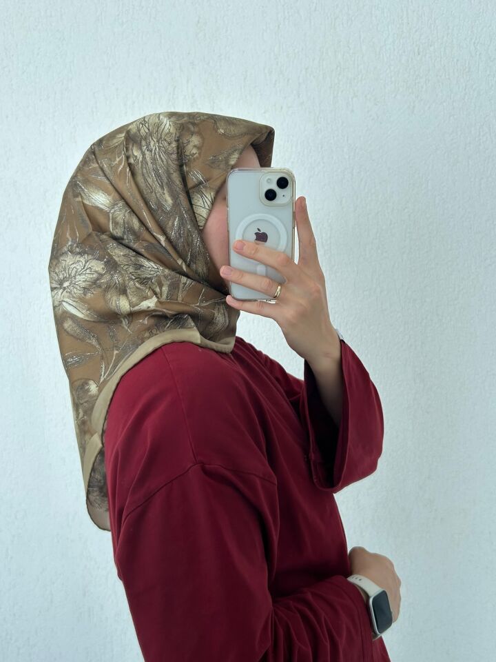 Armine Saf İpek Twill Eşarp 9409-06