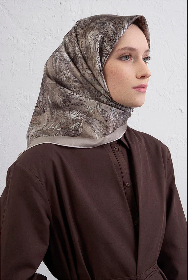 Armine Saf İpek Twill Eşarp 9409-83