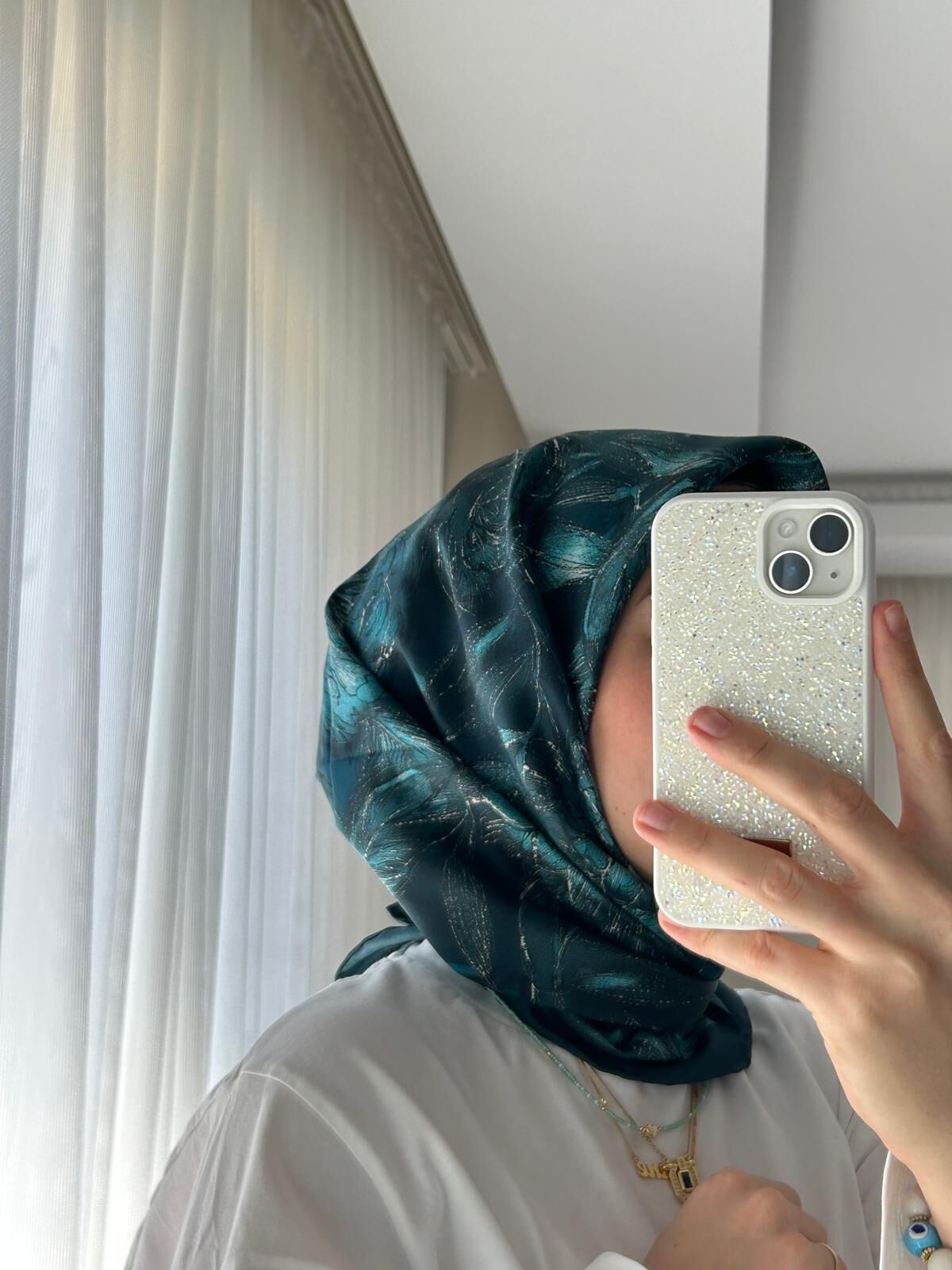 Armine Saf İpek Twill Eşarp 9409-04