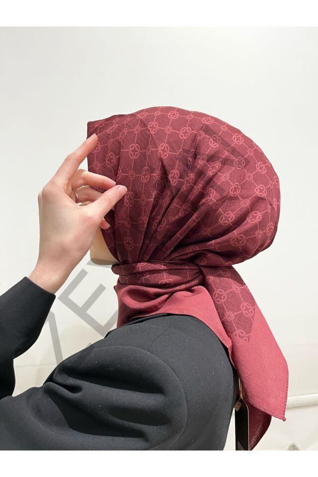 Aker Elegance Monogram Eşarp 942
