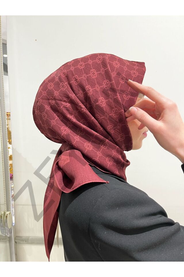 Aker Elegance Monogram Eşarp 942