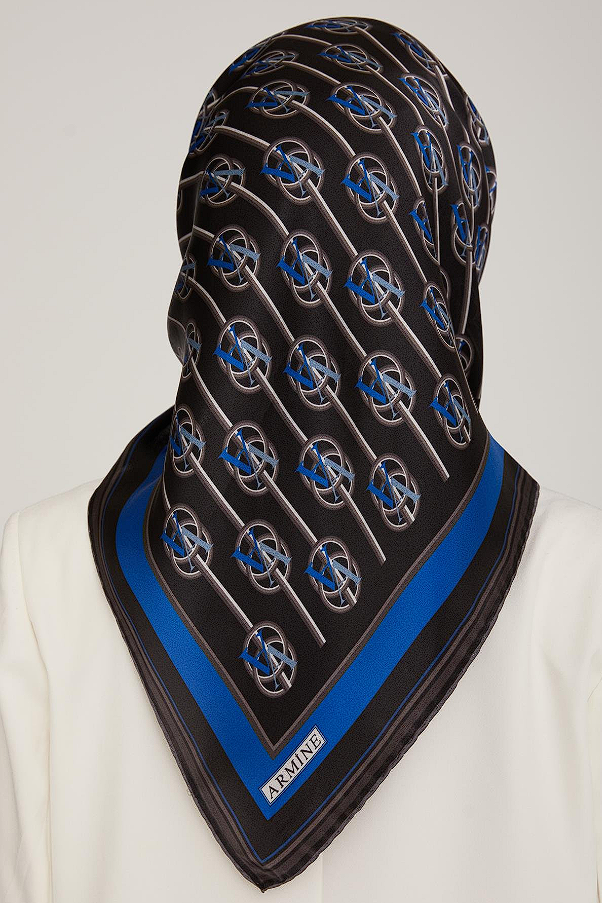 Armine Nostalji Twill İpek Eşarp 8822-51