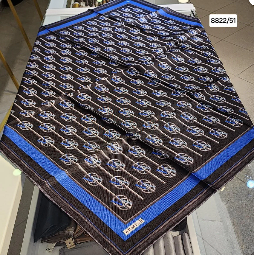 Armine Nostalji Twill İpek Eşarp 8822-51