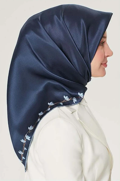 Armine Nostalji Twill İpek Eşarp 8553-80