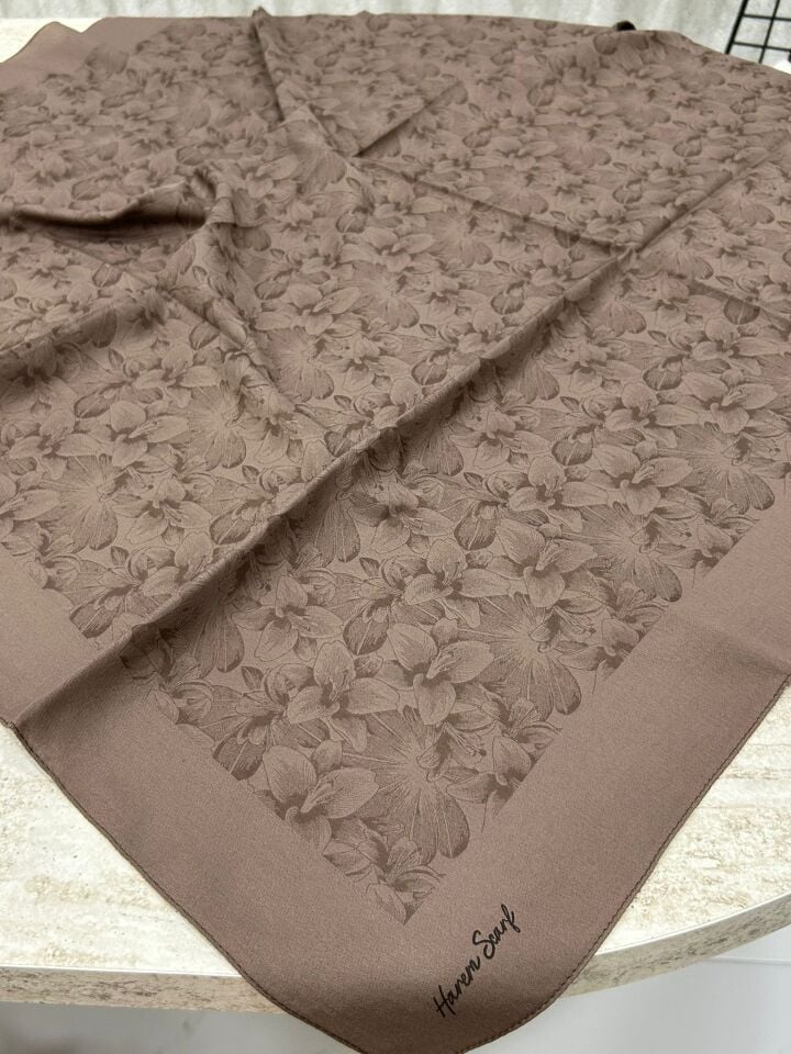 Harem Scarf Gold Derin Eşarp Vizon