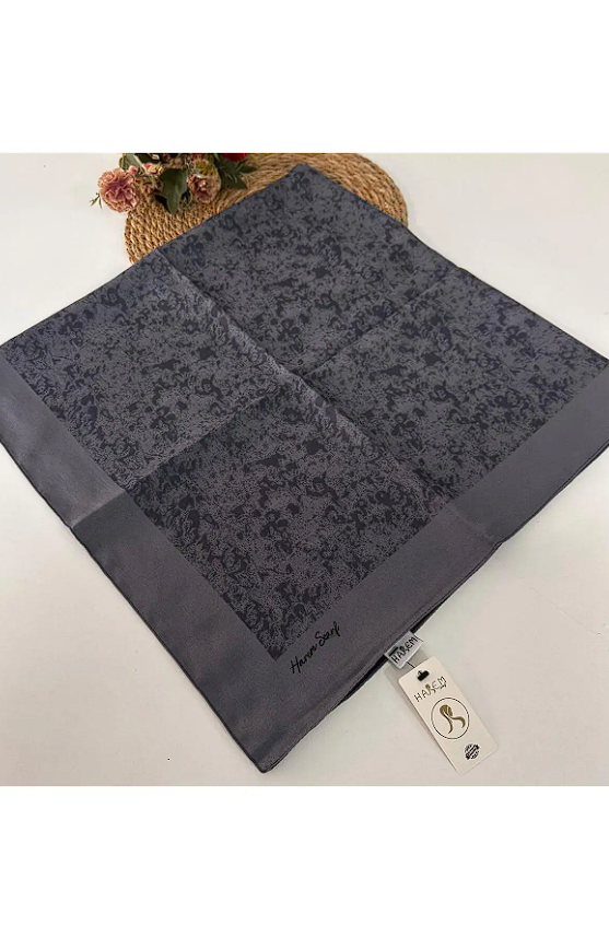 Harem Scarf Gold Silvia Eşarp Füme