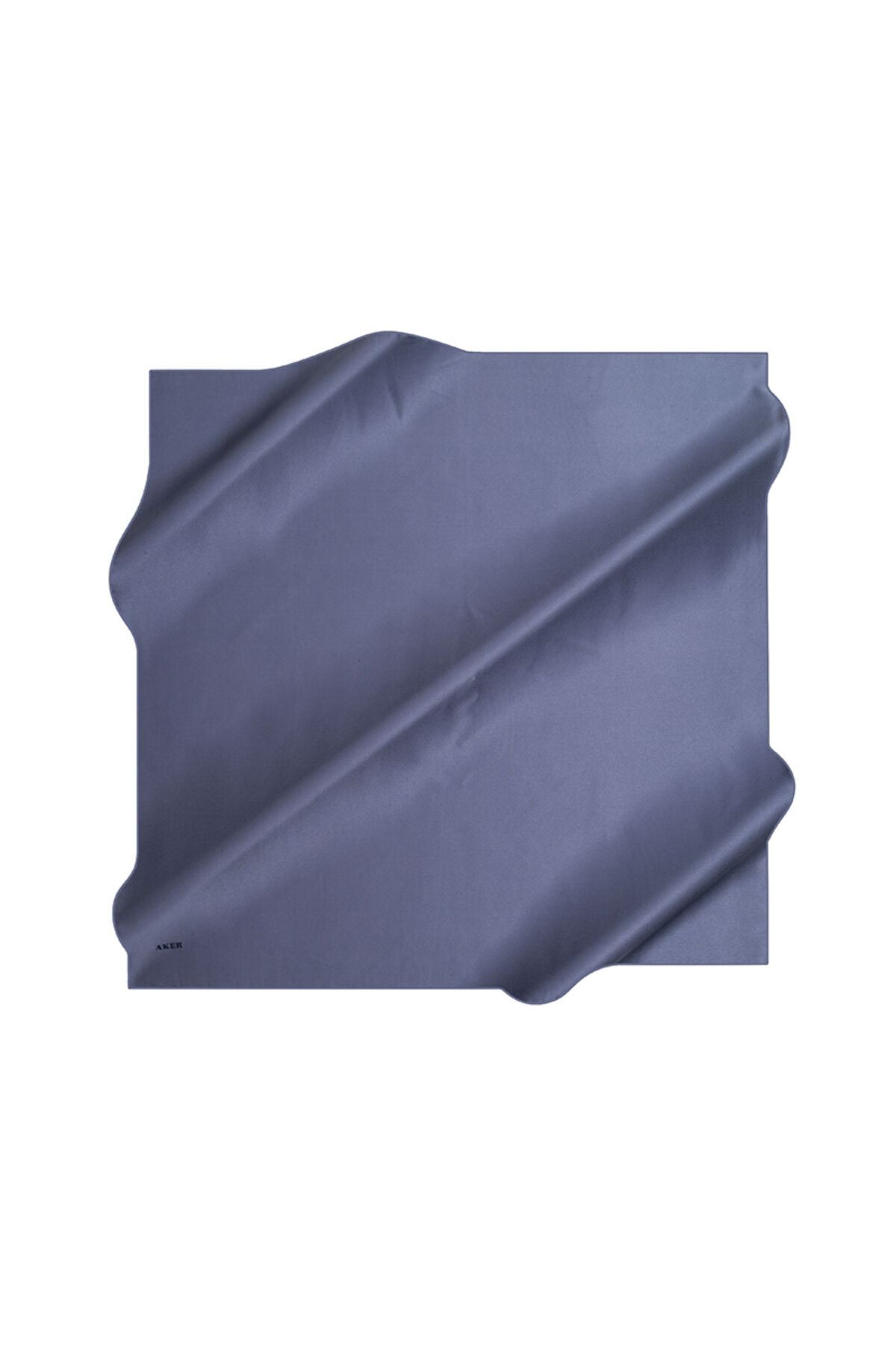 Düz Renk 90x90 Düz Taşlanmış Ipek Krep Saten Eşarp