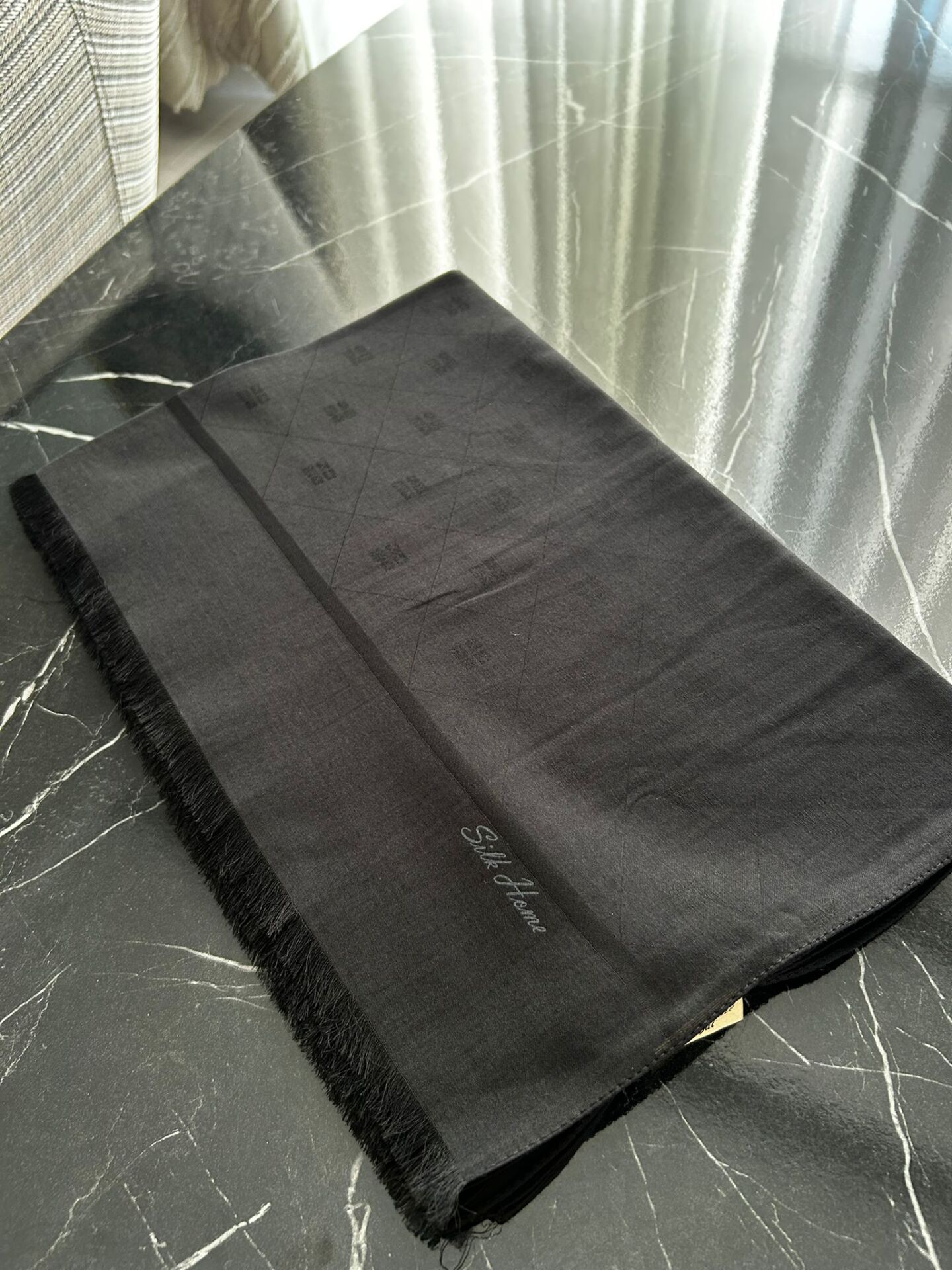 Silk Home Liva Şal Siyah