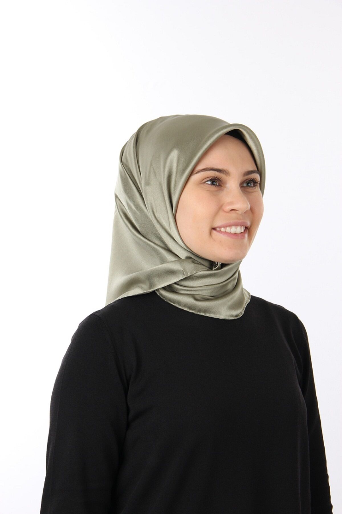 352 Aker Taşlanmış Düz İpek Eşarp 7747758