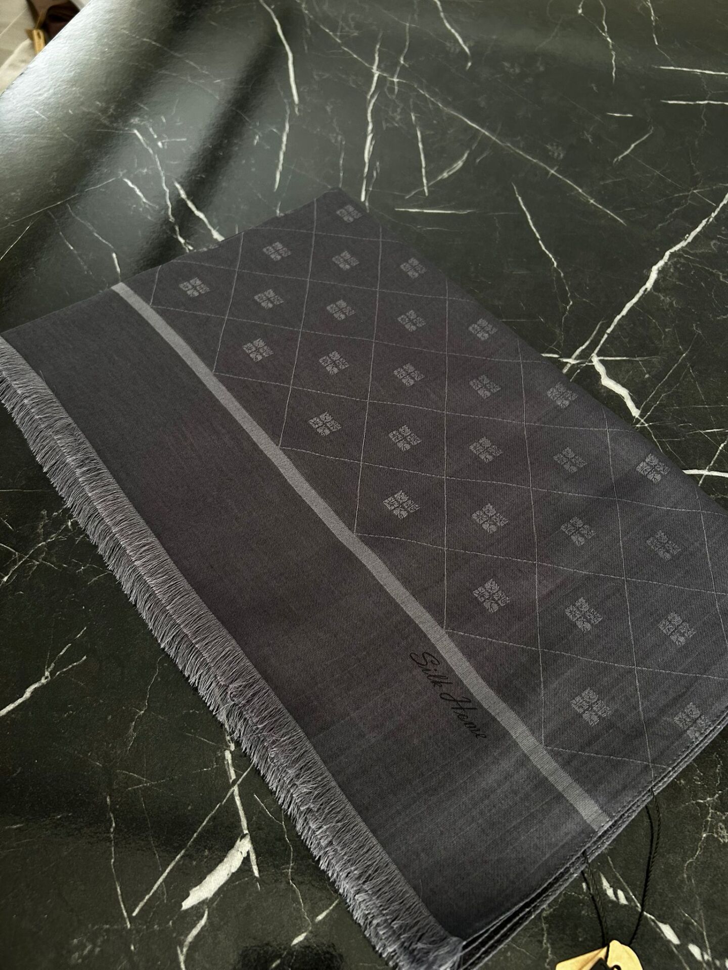 Silk Home Liva Şal Antrasit