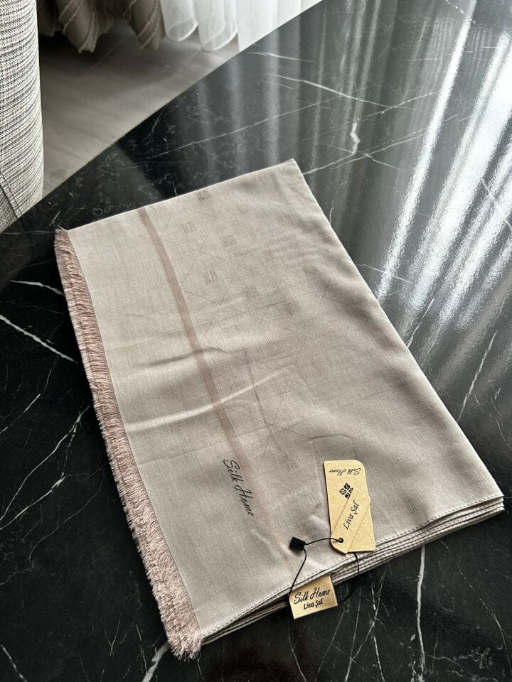 Silk Home Liva Şal Vizon