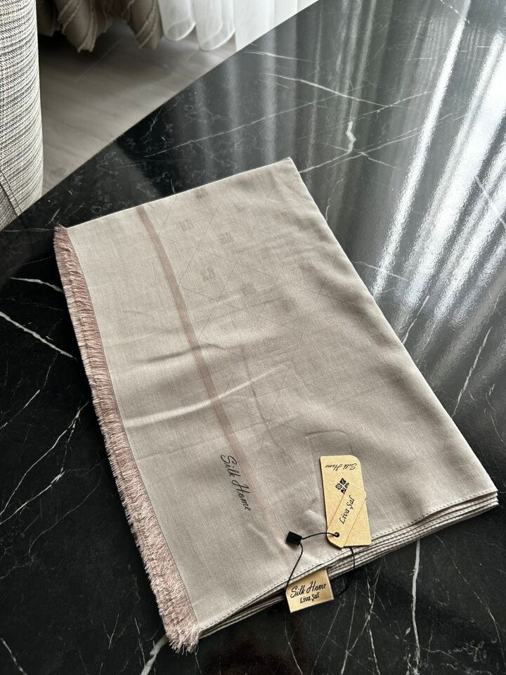 Silk Home Liva Şal Vizon