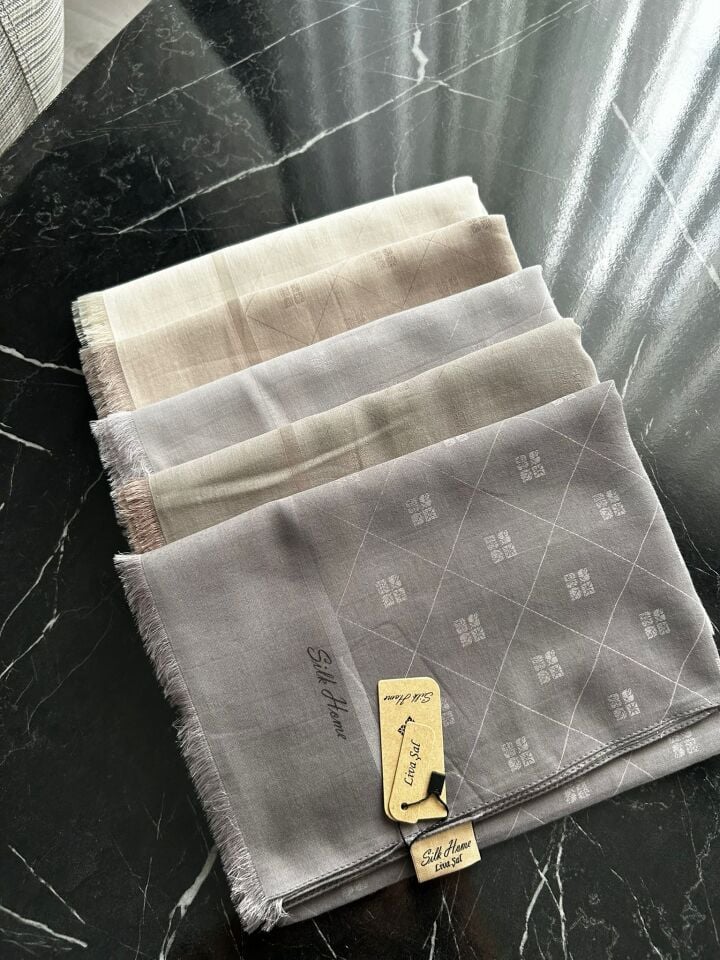 Silk Home Liva Şal Vizon