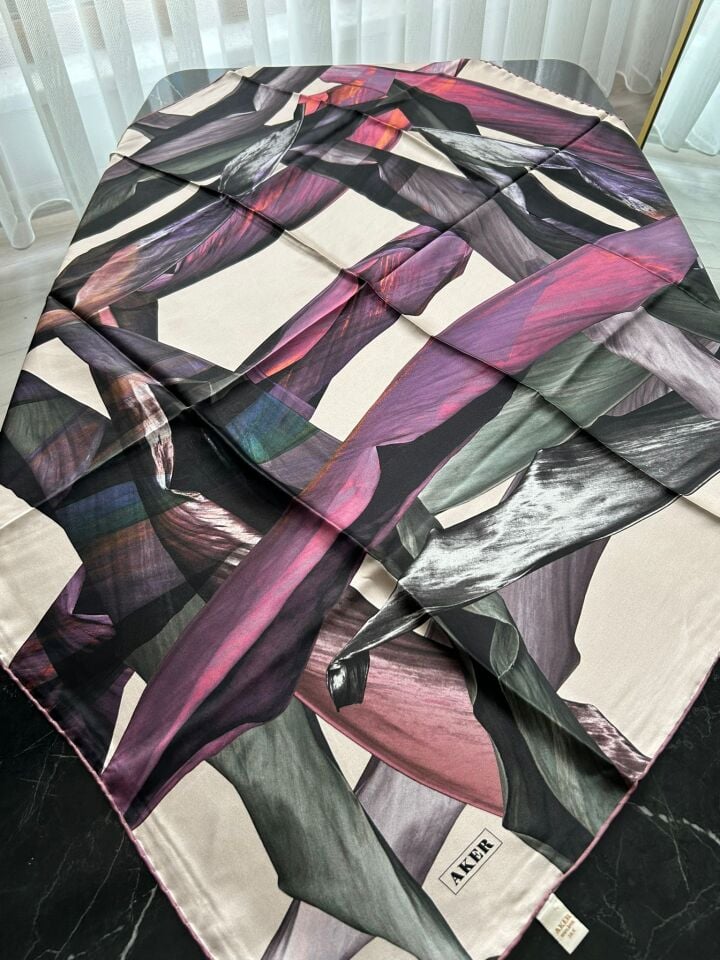 Aker Best Of Serisi Sura İpek Eşarp 6812701-395