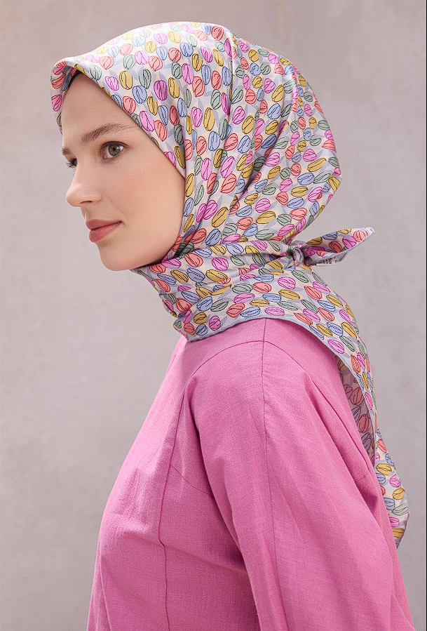 Belli Twill İpek Eşarp 25-26 Sonbahar Kış Koleksiyonu 4204-80