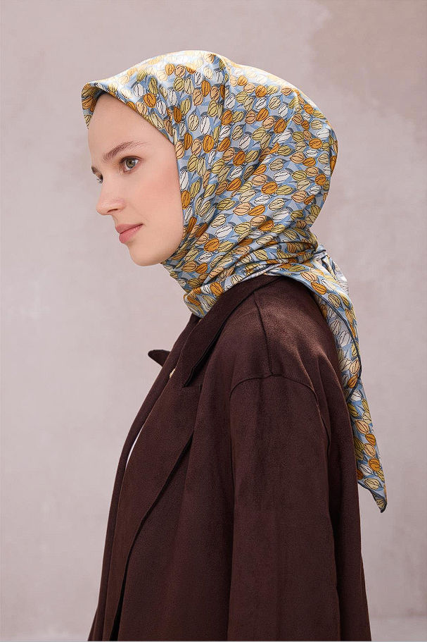 Belli Twill İpek Eşarp 25-26 Sonbahar Kış Koleksiyonu 4204-52