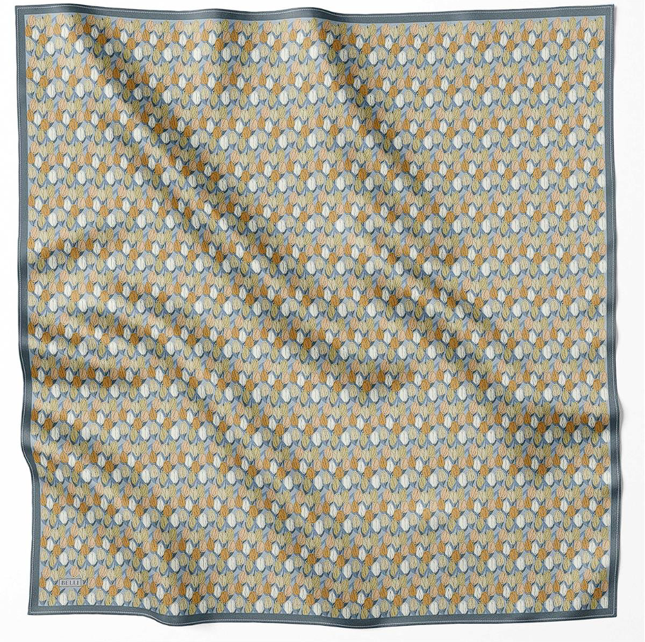 Belli Twill İpek Eşarp 25-26 Sonbahar Kış Koleksiyonu 4204-52