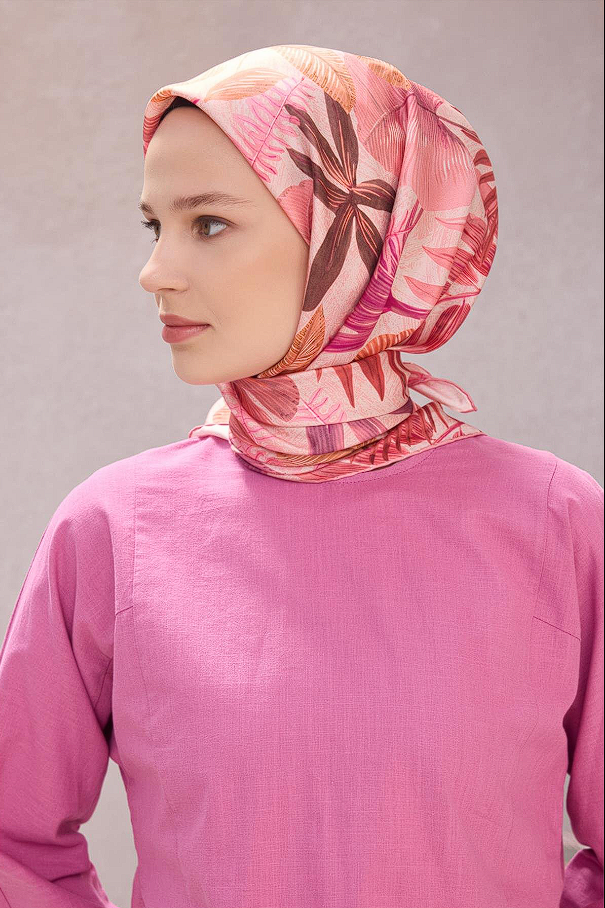 Belli Twill İpek Eşarp 25-26 Sonbahar Kış Koleksiyonu 4225-03