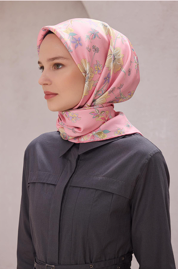 Belli Twill İpek Eşarp 25-26 Sonbahar Kış Koleksiyonu 4210-86