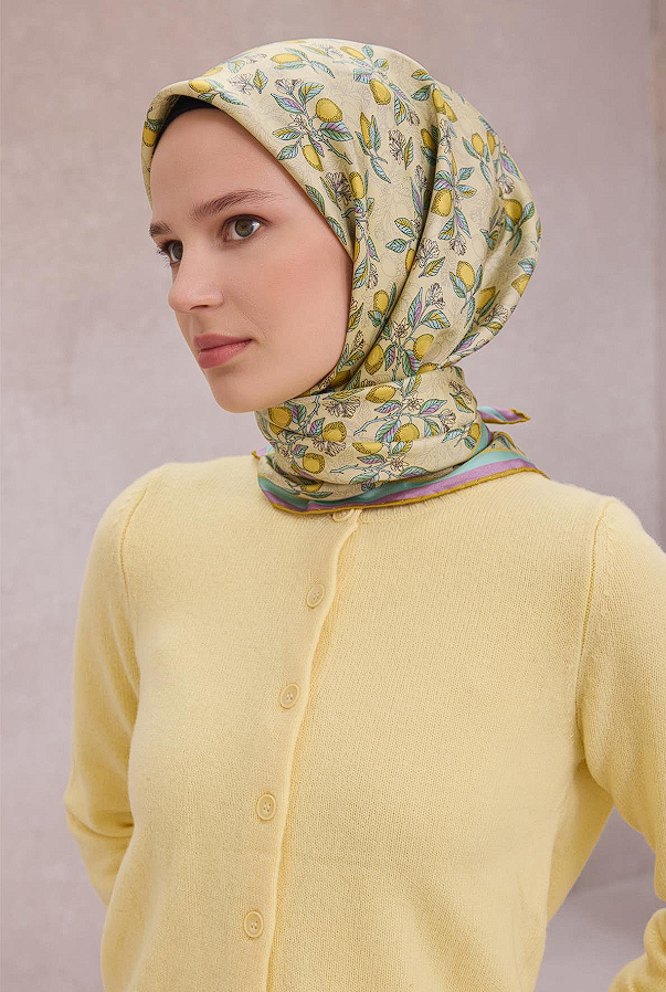 Belli Twill İpek Eşarp 25-26 Sonbahar Kış Koleksiyonu 4212-05