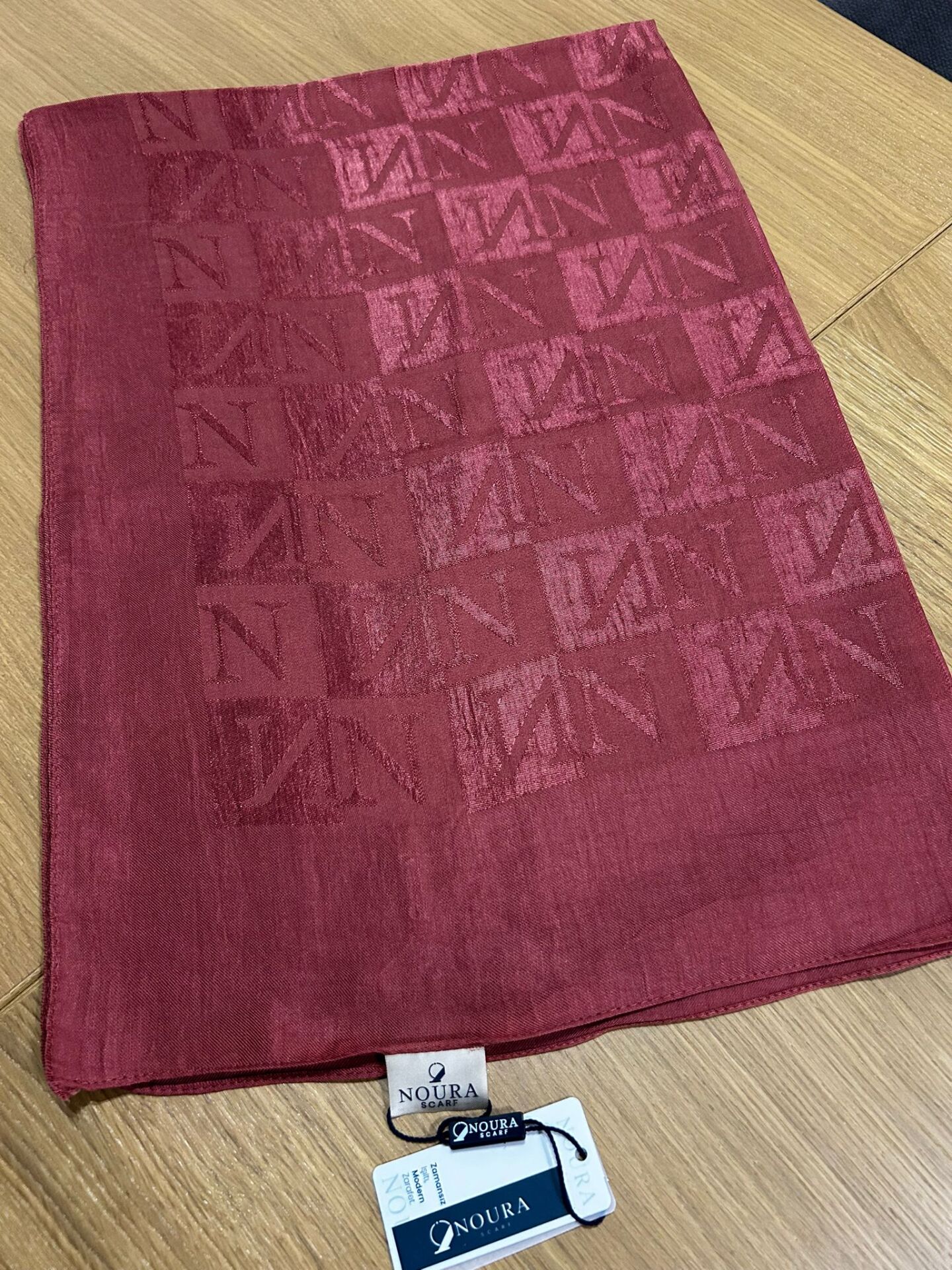 Noura Scarf Diamond Pamira Şal Bakır