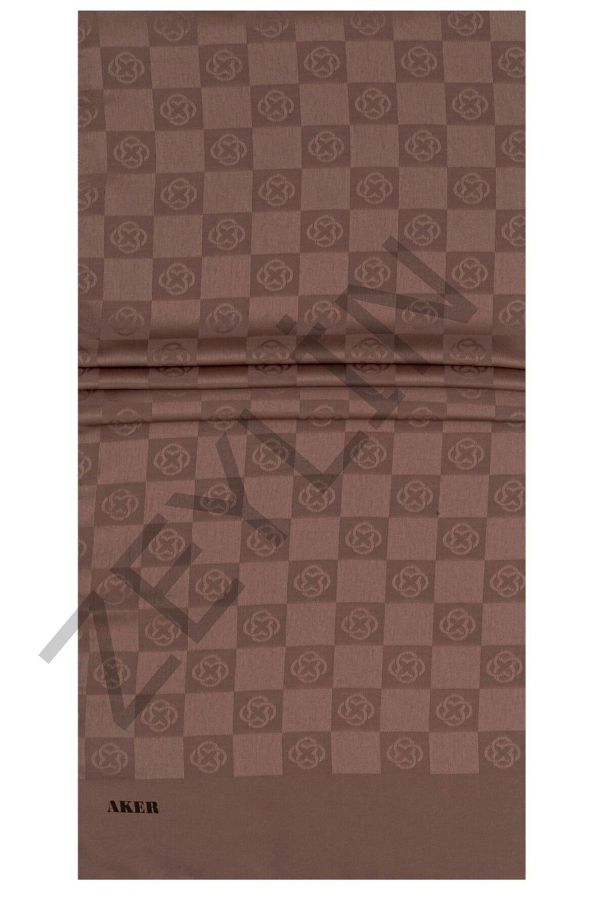 Aker Dama Monogram Şal 981