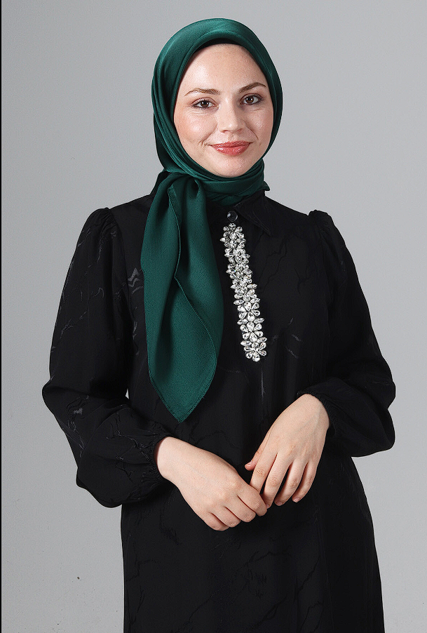 Harem Scarf Como Saten Eşarp V-44