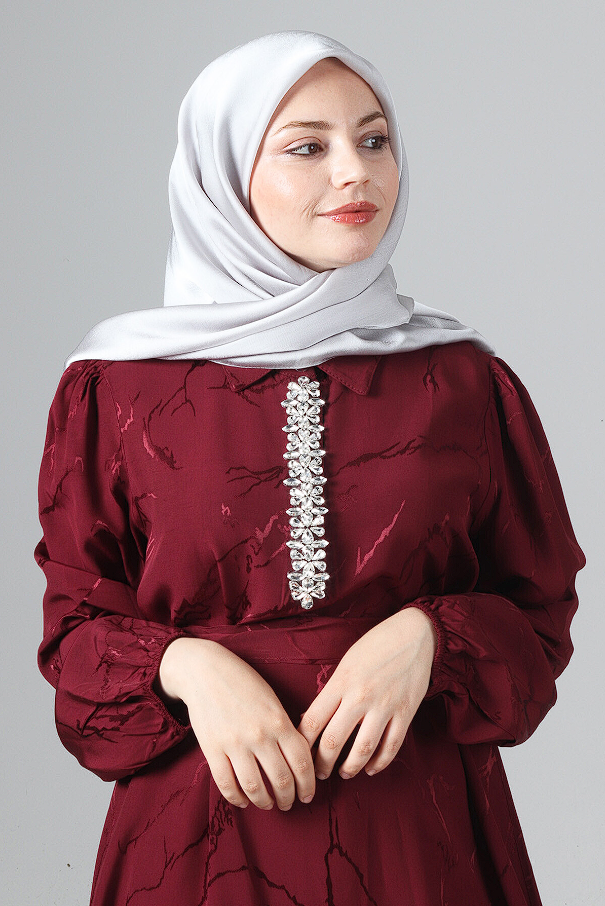 Harem Scarf Como Saten Eşarp V-23