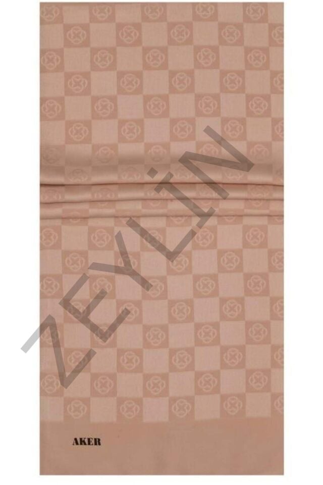 Aker Dama Monogram Şal 961