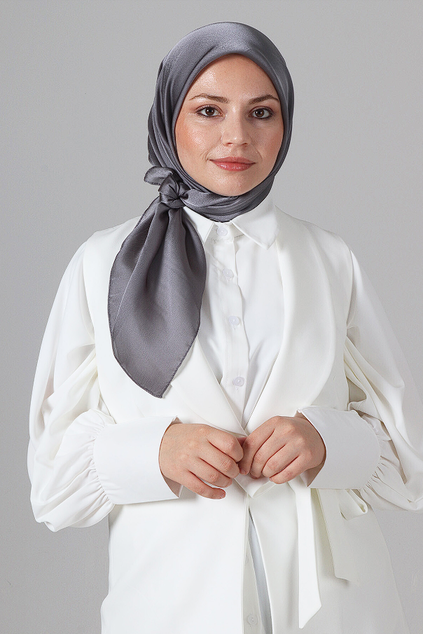 Harem Scarf Como Saten Eşarp V-17