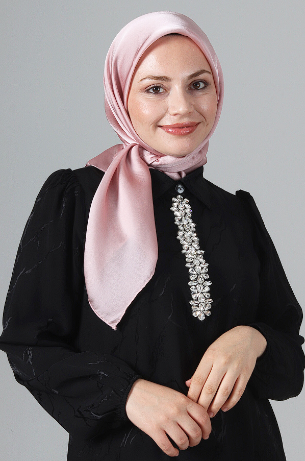 Harem Scarf Como Saten Eşarp V-32