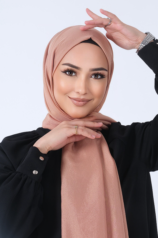 Harem Scarf Brisa Vual Şal Şeftali