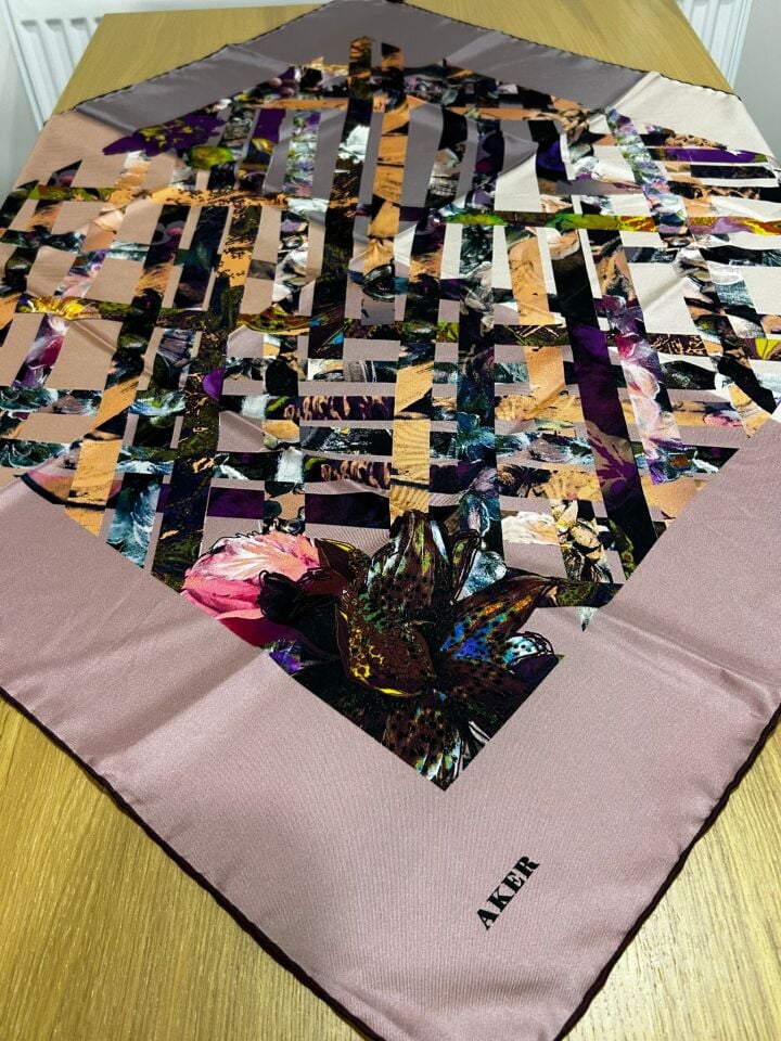 Aker Tivil İpek Eşarp 8434713-941