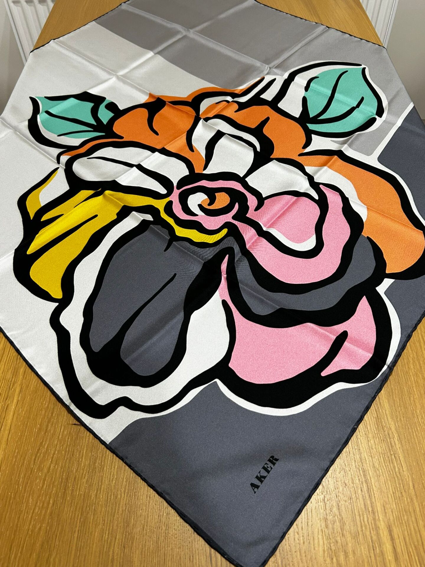 Aker Tivil İpek Eşarp 8028713-971