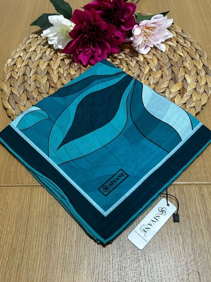 Siyane Scarf Naturel Desen Eşarp 13